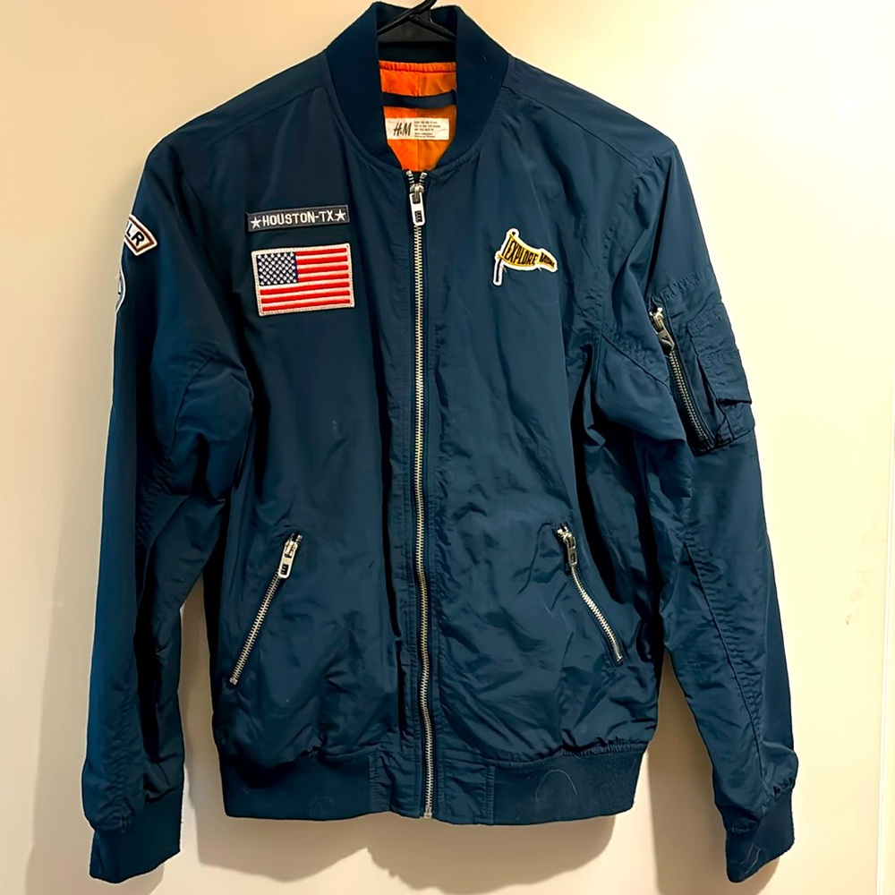 Boys H&M fighter style jacket
